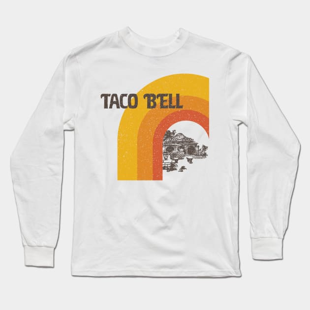 Vintage Taco Long Sleeve T-Shirt by Kaybi76